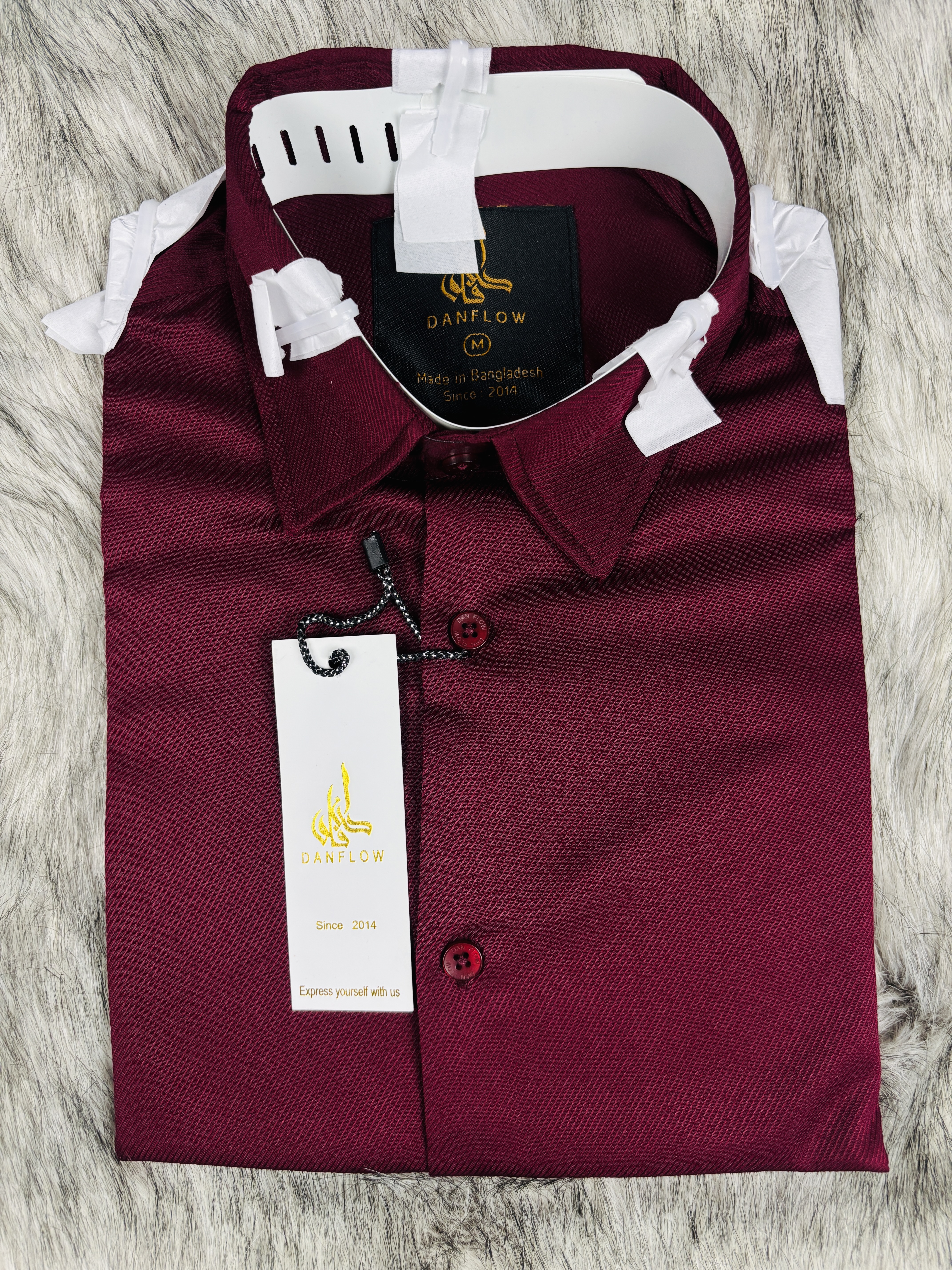 Meroon Colour Premium Formal Shirt